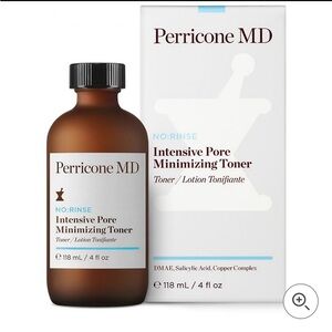NEW! Perricone MD No: Rinse Intensive Pore Minimizing Toner 4 Ounce
